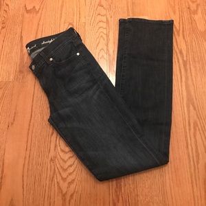 7 For All Mankind Straight Leg Jean